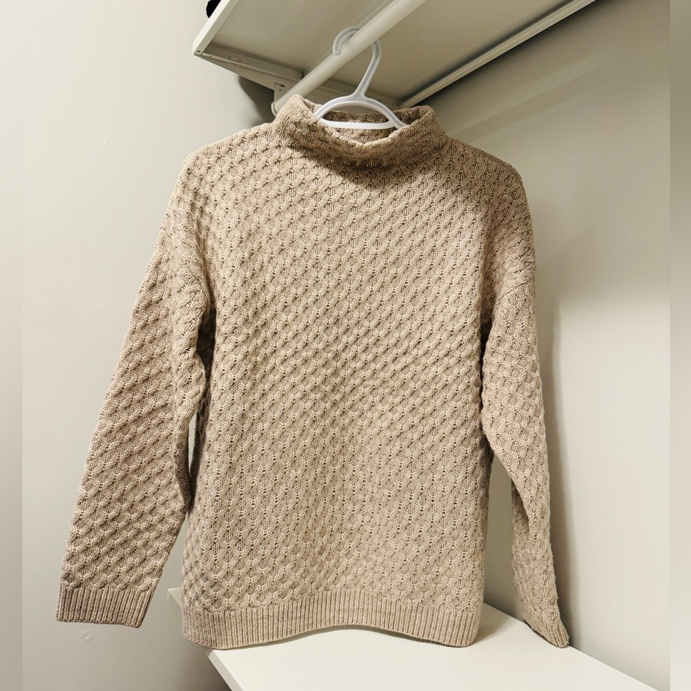 Mango Turtleneck Knit Sweater - Like New - Size  XS (fits like S)